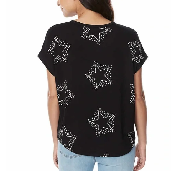 NWT Buffalo Ladies French Terry Short Sleeve Top - Picture 3 of 3